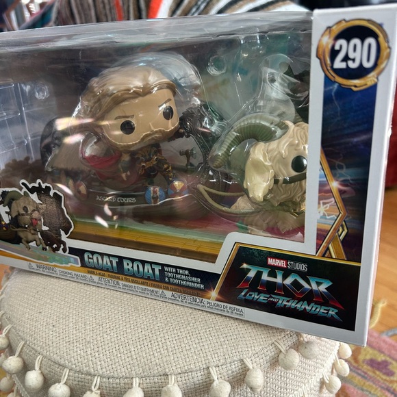 Marvel Thor Goat Boat Funko Pop Rides 290 Love & Thunder - Picture 2 of 11